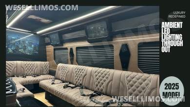 2025 Limo Style Sprinter - Stop Settling - 12 Passenger Luxury