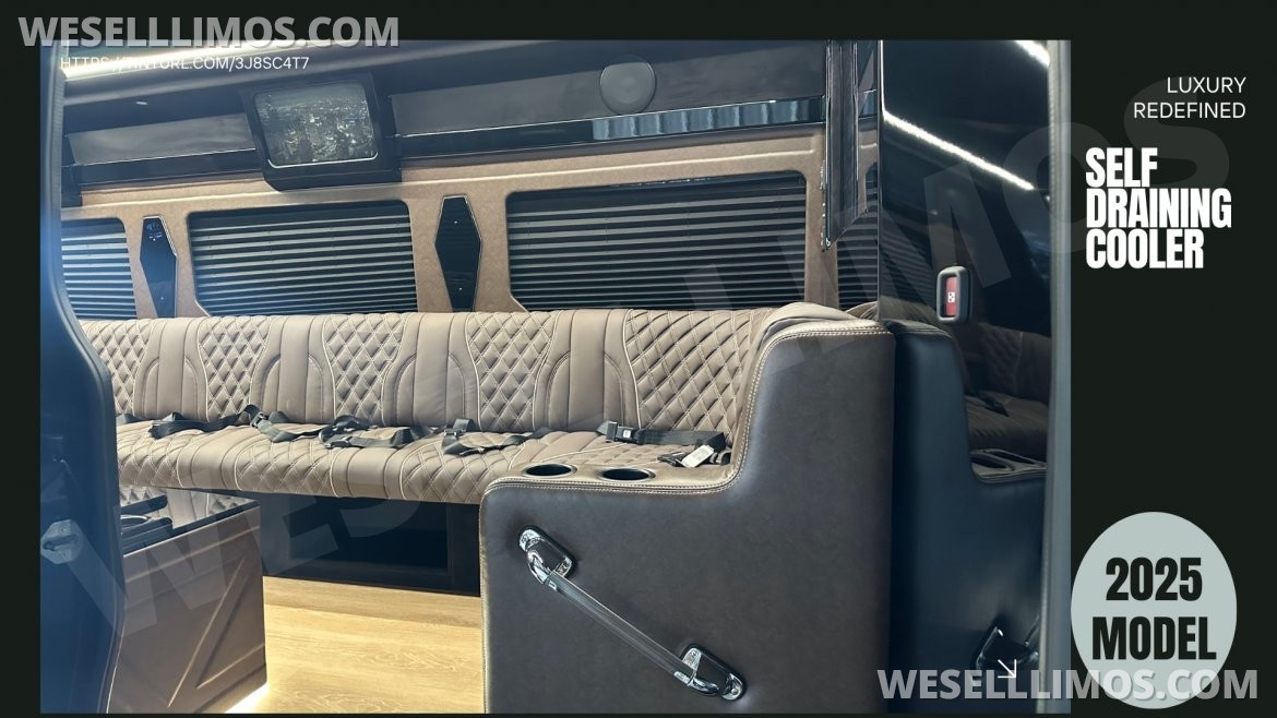 Photo of Limousine for sale: 2025 Mercedes-Benz Limo Style Sprinter by ATL Sprinters