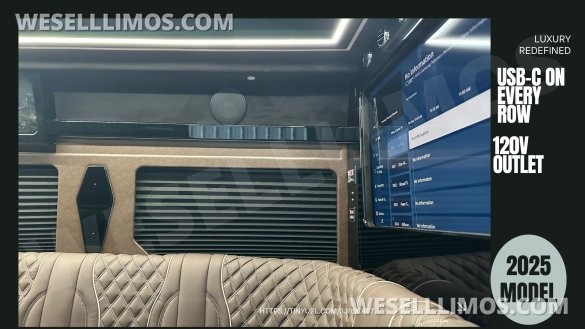 2025 Limo Style Sprinter - Stop Settling - 12 Passenger Luxury