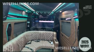 2025 Limo Style Sprinter - Stop Settling - 12 Passenger Luxury