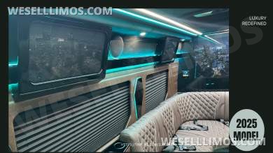 2025 Limo Style Sprinter - Stop Settling - 12 Passenger Luxury