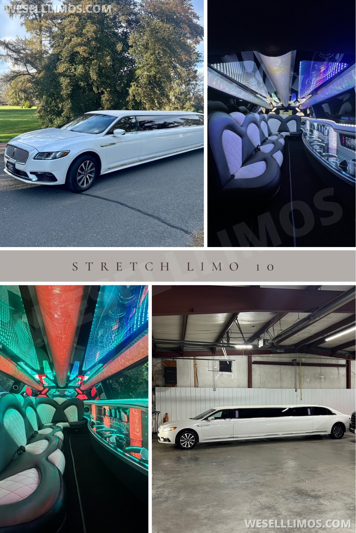Photo of Limousine for sale: 2017 Lincoln Continental stretch 10 pax 140&quot; by Pinnacle