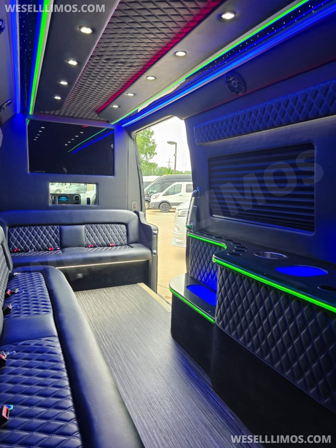 Photo of Limo Bus for sale: 2023 Mercedes-Benz Sprinter by Global Motor Coach