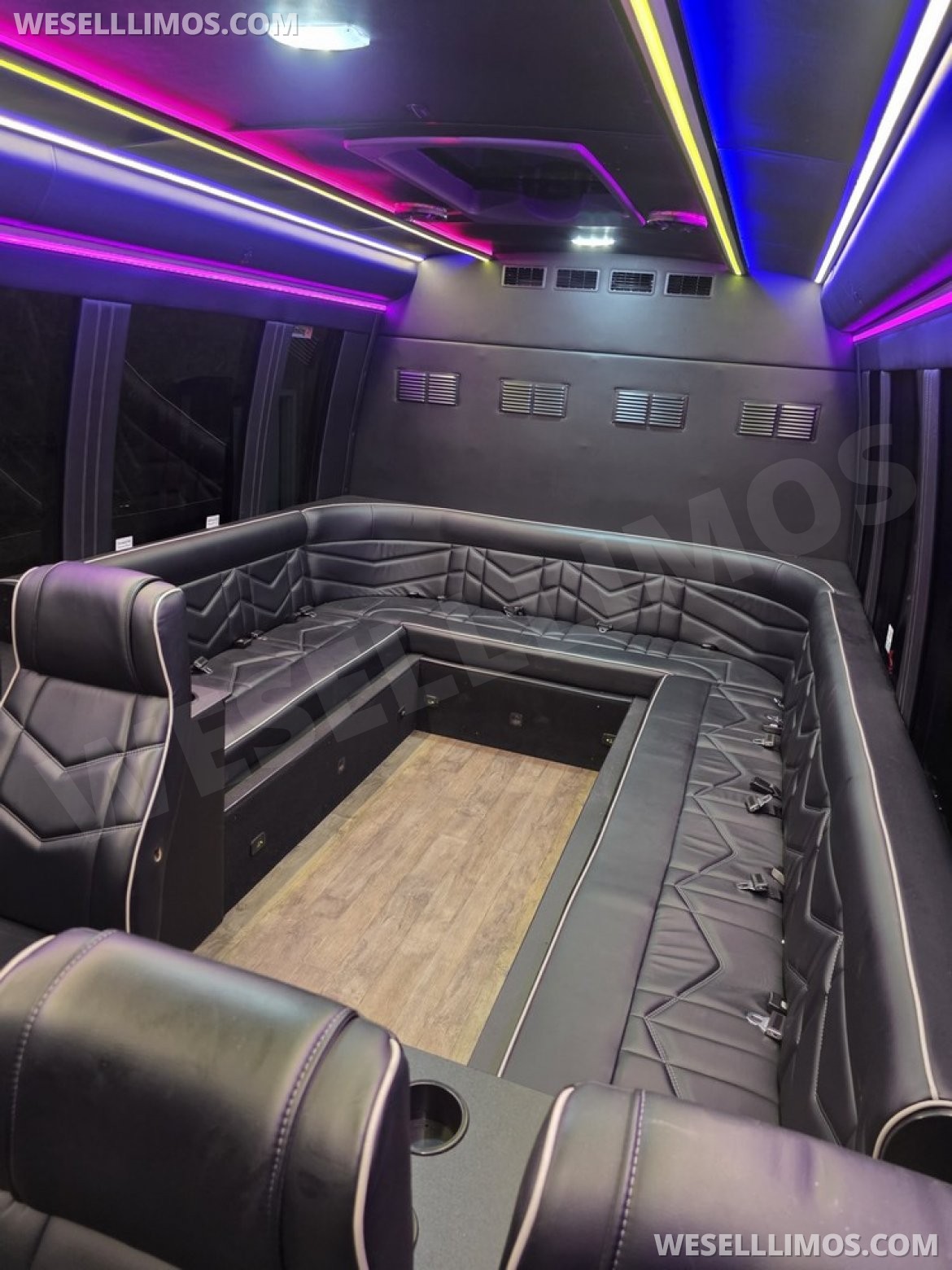 Photo of Limo Bus for sale: 2018 Ford E450 Limobus 20 Pax only 18K miles by Embassy