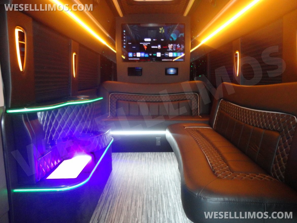 Photo of Sprinter for sale: 2023 Ford Transit T350 Limo by Global Motor Coach
