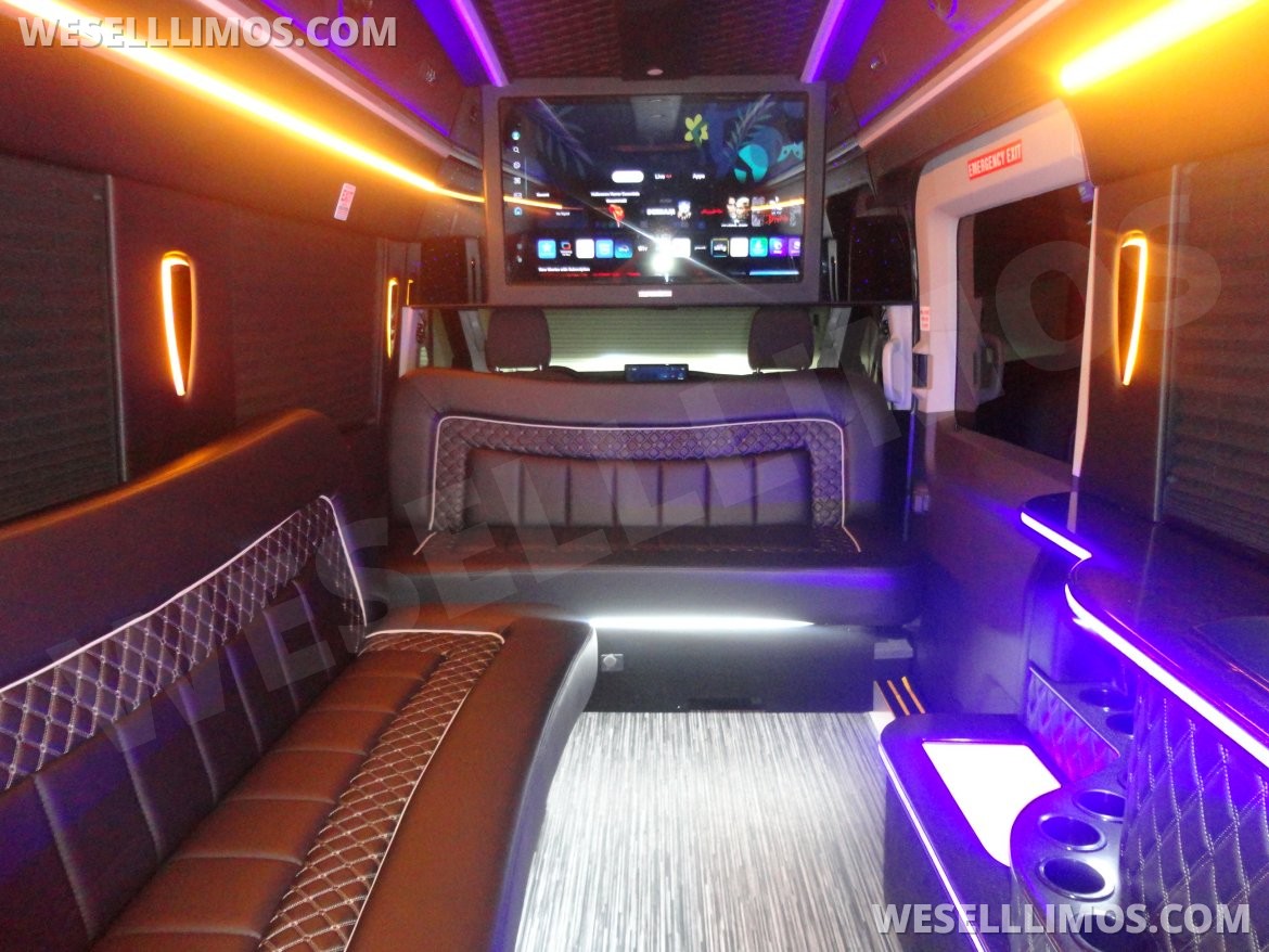 Photo of Sprinter for sale: 2023 Ford Transit T350 Limo by Global Motor Coach