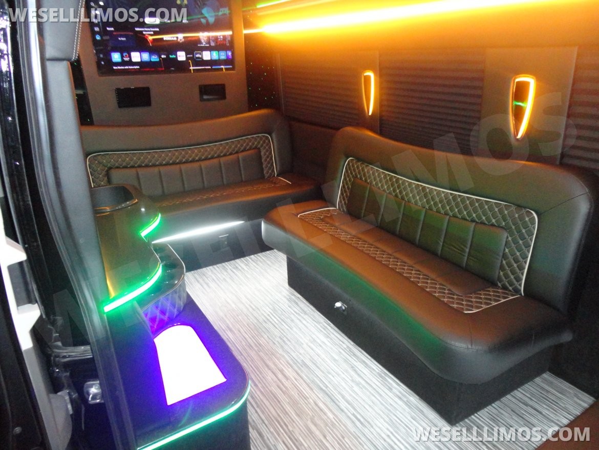 Photo of Sprinter for sale: 2023 Ford Transit T350 Limo by Global Motor Coach