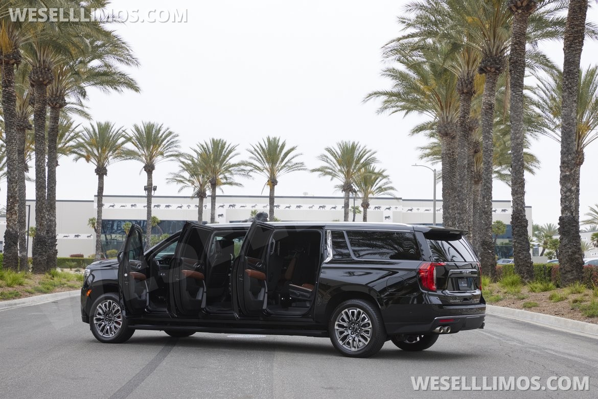 Photo of SUV Stretch for sale: 2023 GMC Denali 265" by Quality Coachworks LLC
