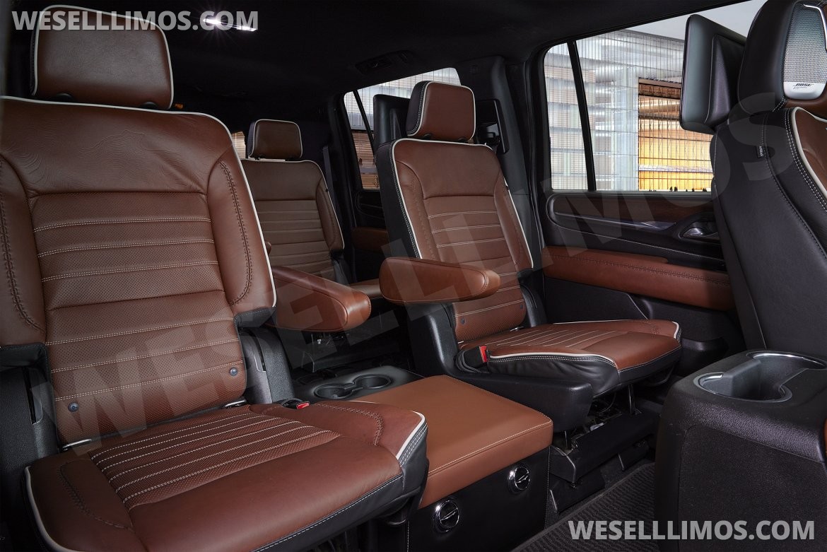 Photo of SUV Stretch for sale: 2023 GMC Denali 265" by Quality Coachworks LLC
