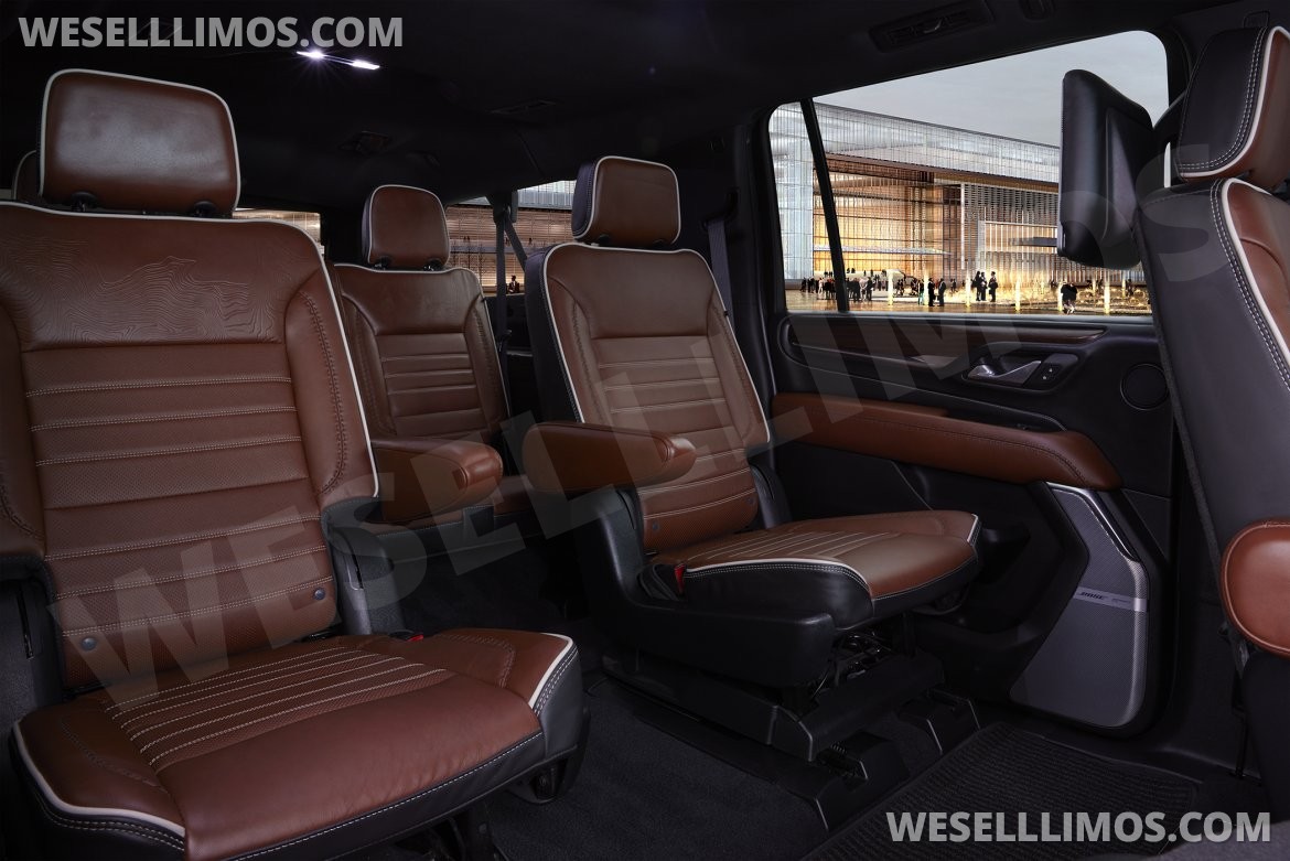 Photo of SUV Stretch for sale: 2023 GMC Denali 265" by Quality Coachworks LLC