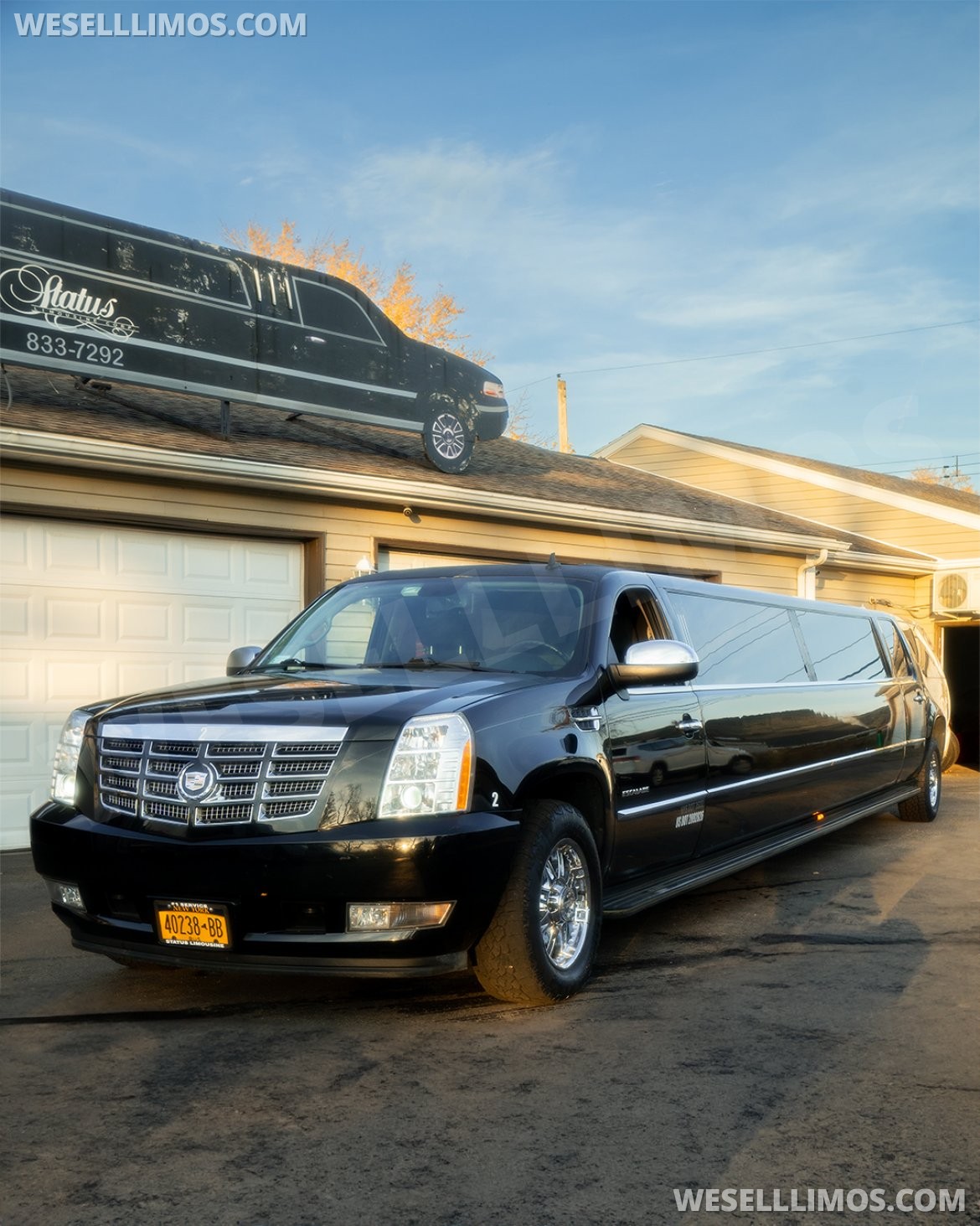 Limousine for sale: 2008 Cadillac Escalade (Suburban) by Executive Coach Builders