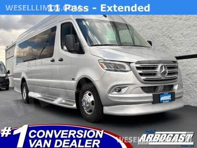 New 2026 Mercedes-Benz Luxury Sprinter Midwest Automotive G-55 11 Passenger RWD Hi-Top