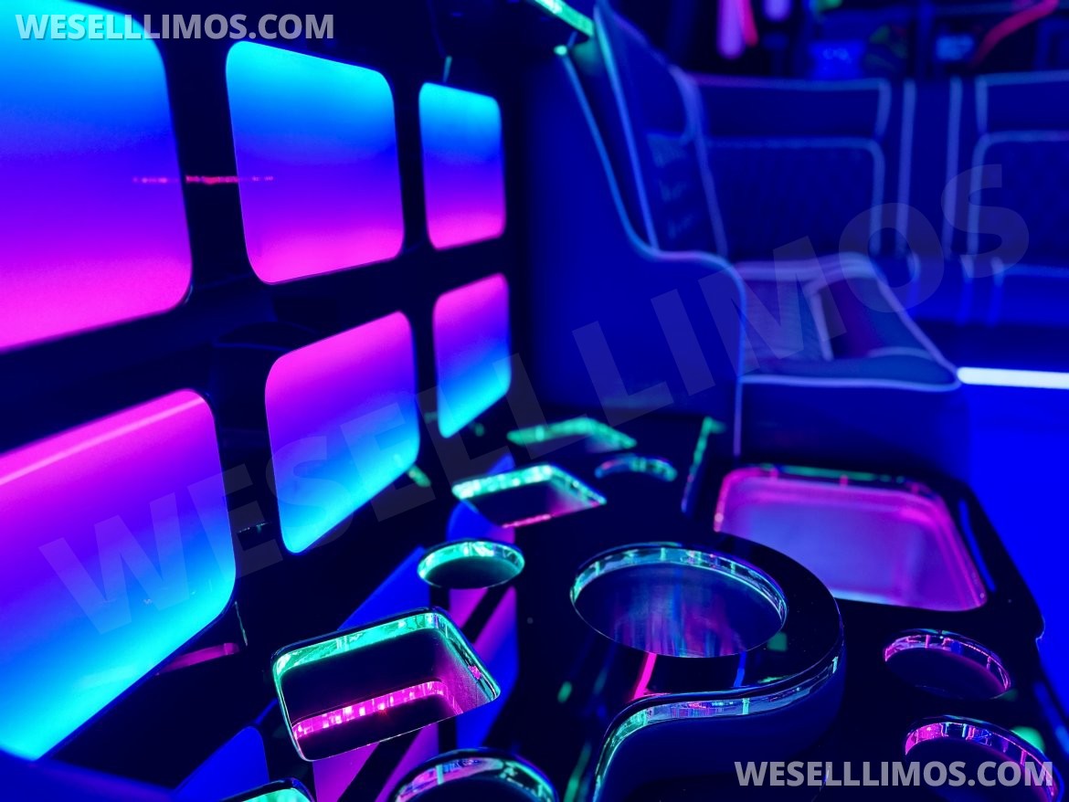 Photo of Limo Bus for sale: 2025 Mercedes-Benz Sprinter Double J Model by Global Motor Coach