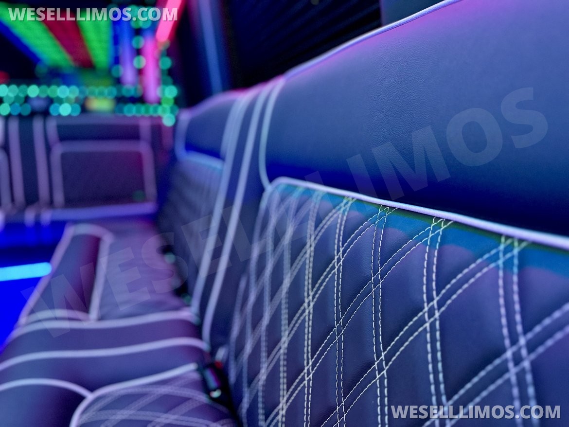 Photo of Limo Bus for sale: 2025 Mercedes-Benz Sprinter 3500 - Double J Seat Model by Global Motor Coach