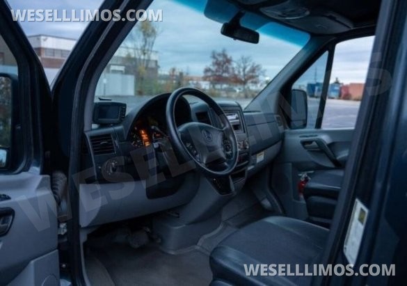 2012 Mercedes-Benz 2500 Diesel High-Roof 170" WB 13-Passenger Executive / Family Transport Sprinter for Sale in Santa Clara, CA - Photo 3