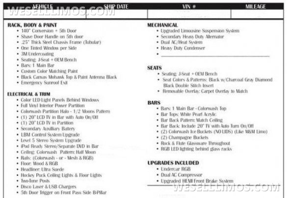 2023 Chrysler 300L •Custom Designed• White Tuxedo 12-Passenger Limousine for Sale in San Francisco, CA - Photo 2