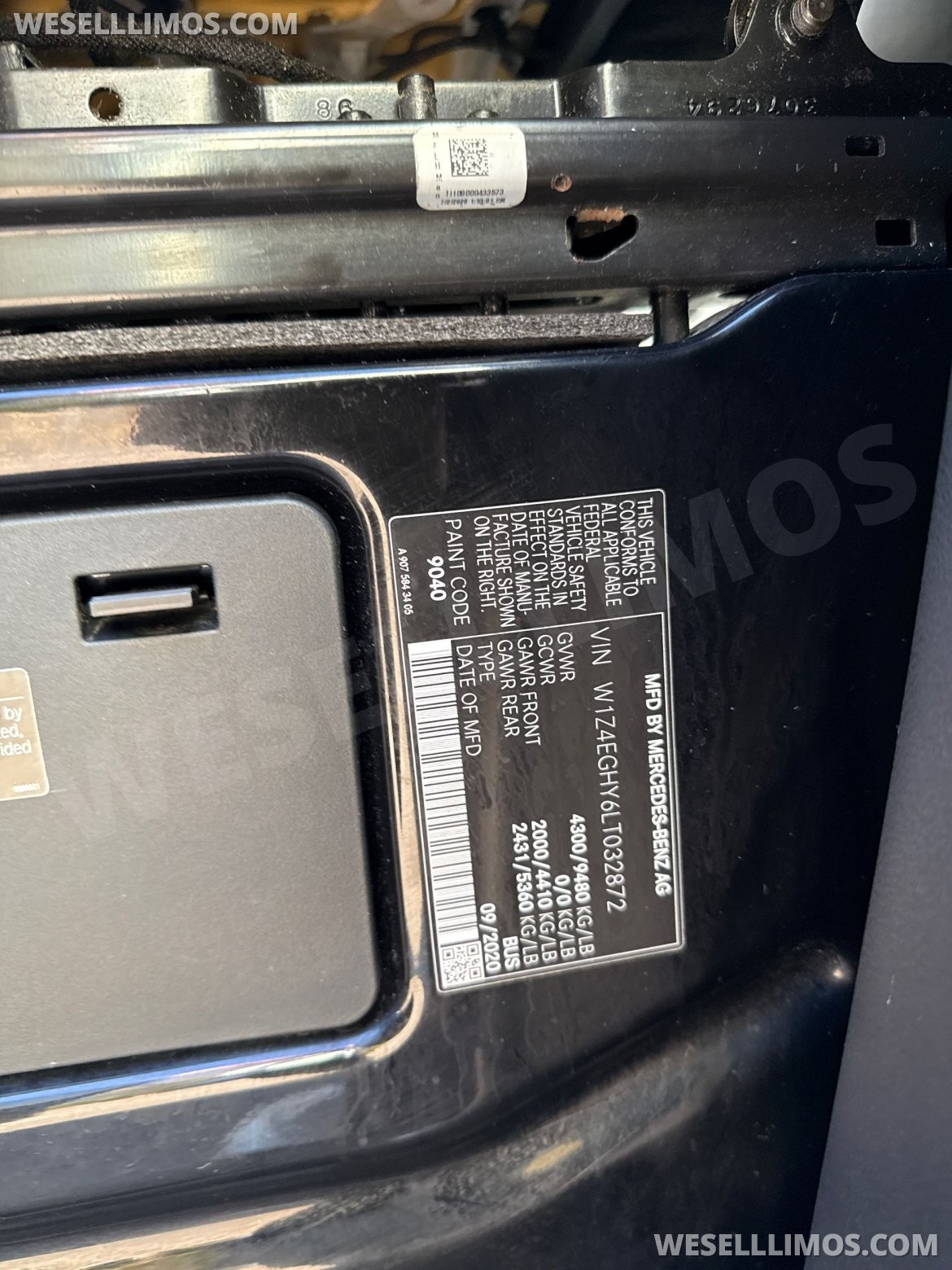 Photo of Sprinter for sale: 2020 Mercedes-Benz Sprinter 170&quot;