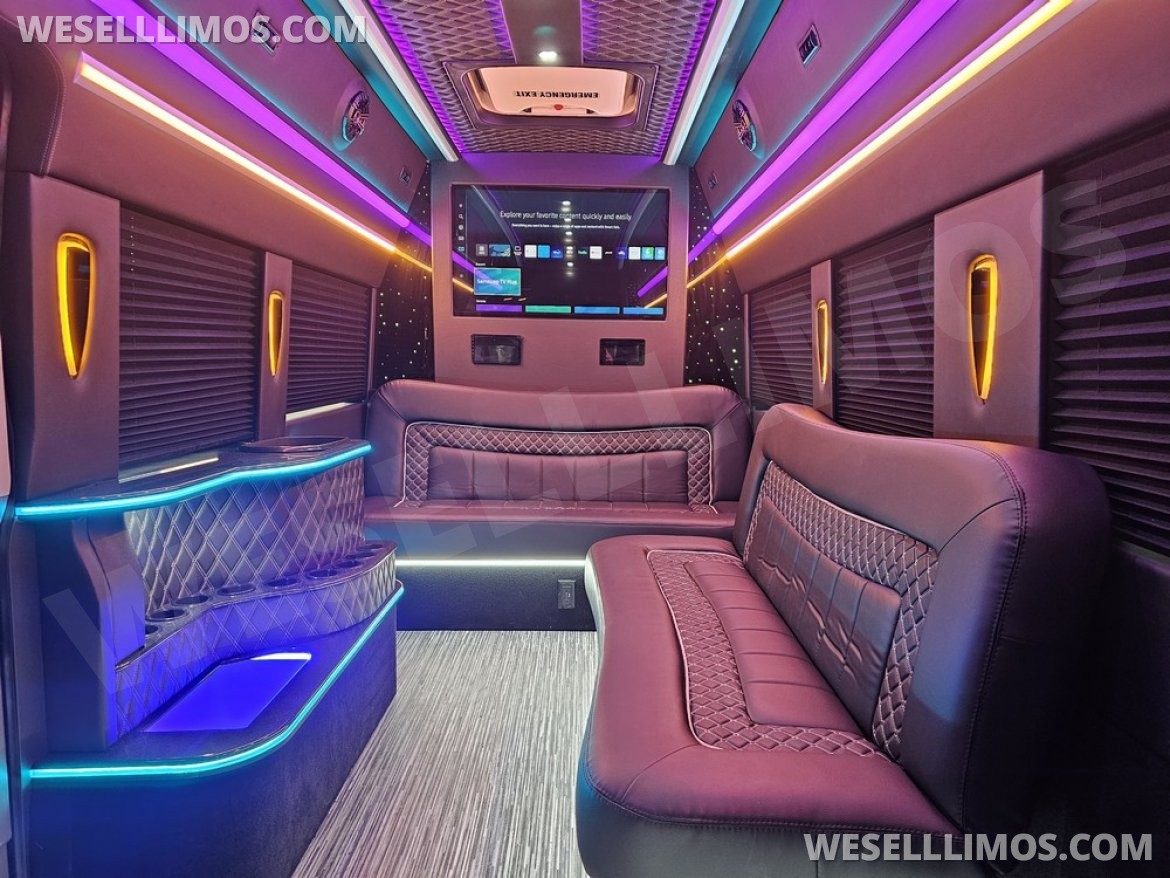 Photo of Sprinter for sale: 2023 Ford Transit Limo by Global Motor Coach