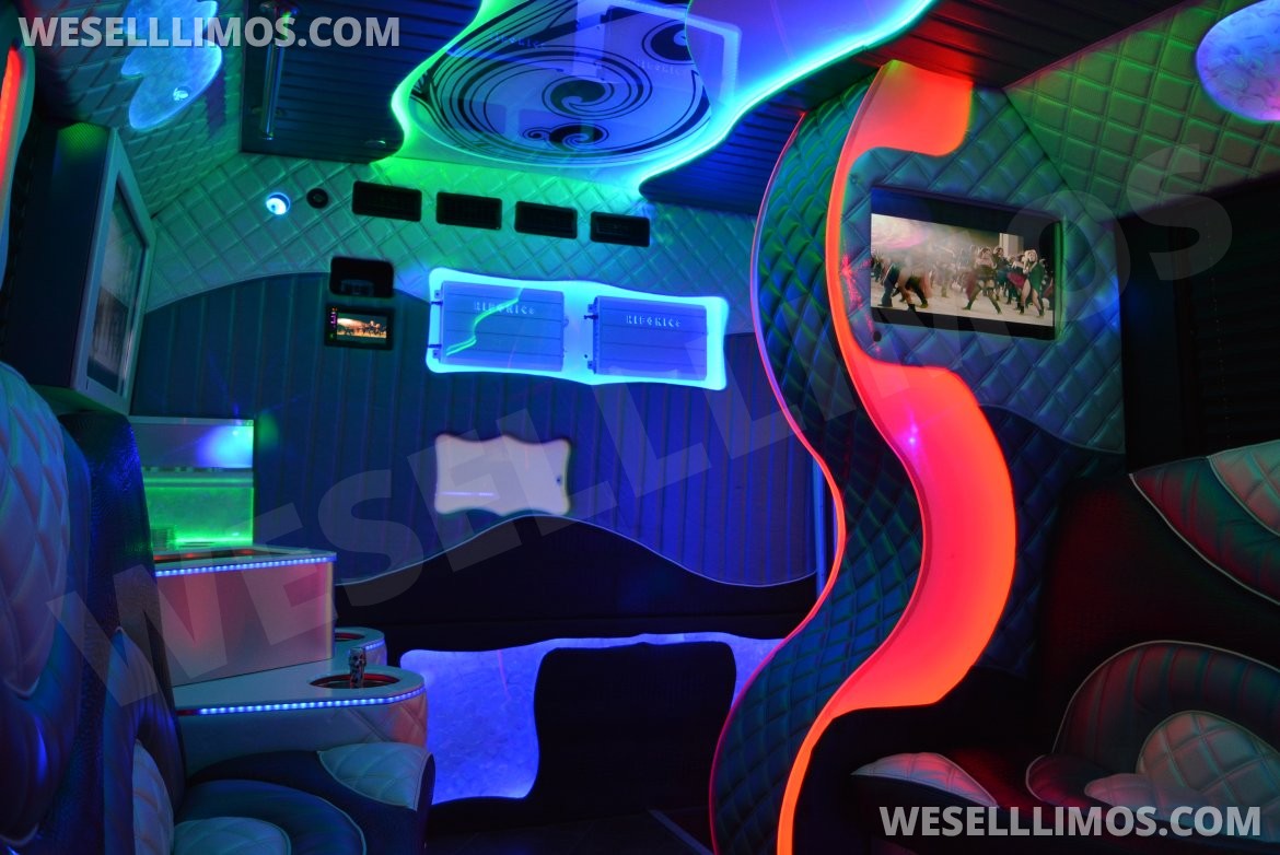 Photo of Limo Bus for sale: 2009 Freightliner M2 40" by Exotic Coach