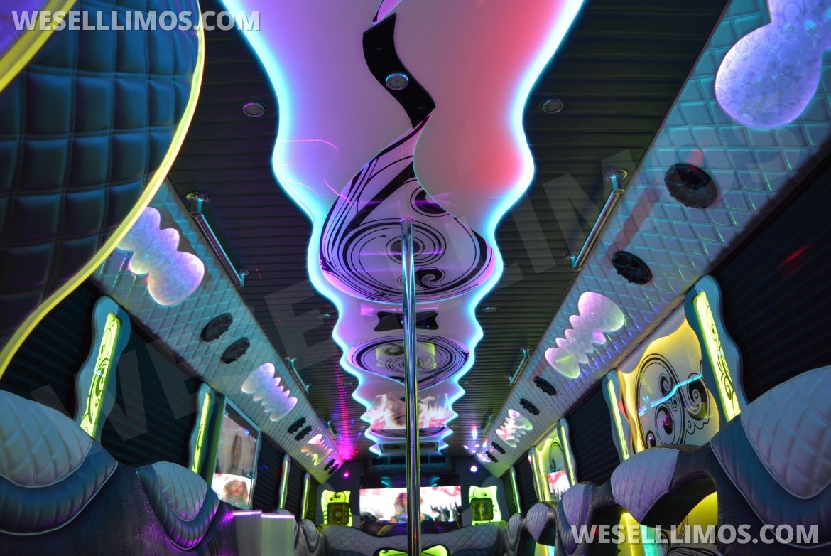 Photo of Limo Bus for sale: 2009 Freightliner M2 40" by Exotic Coach