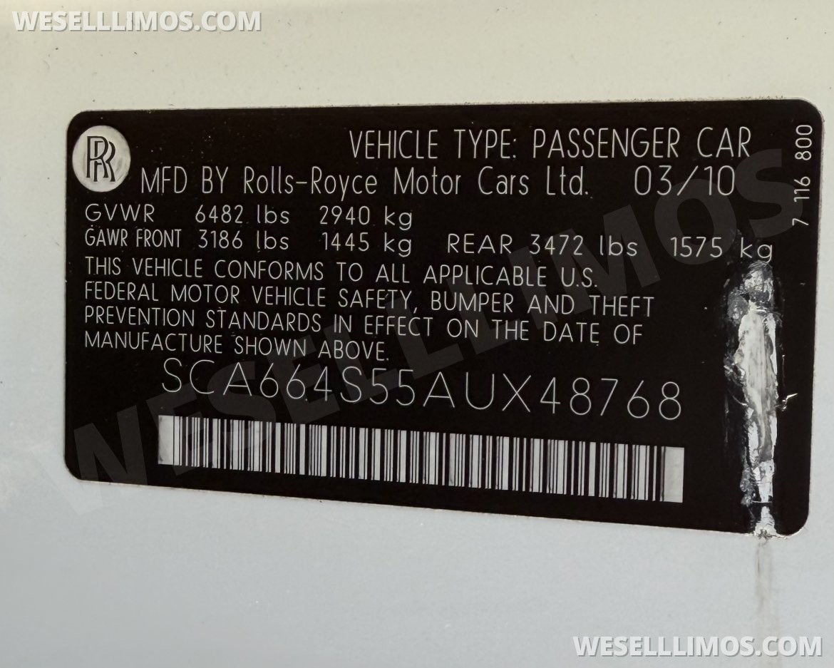 Photo of Sedan for sale: 2010 Rolls-Royce Ghost by Rolls Royce