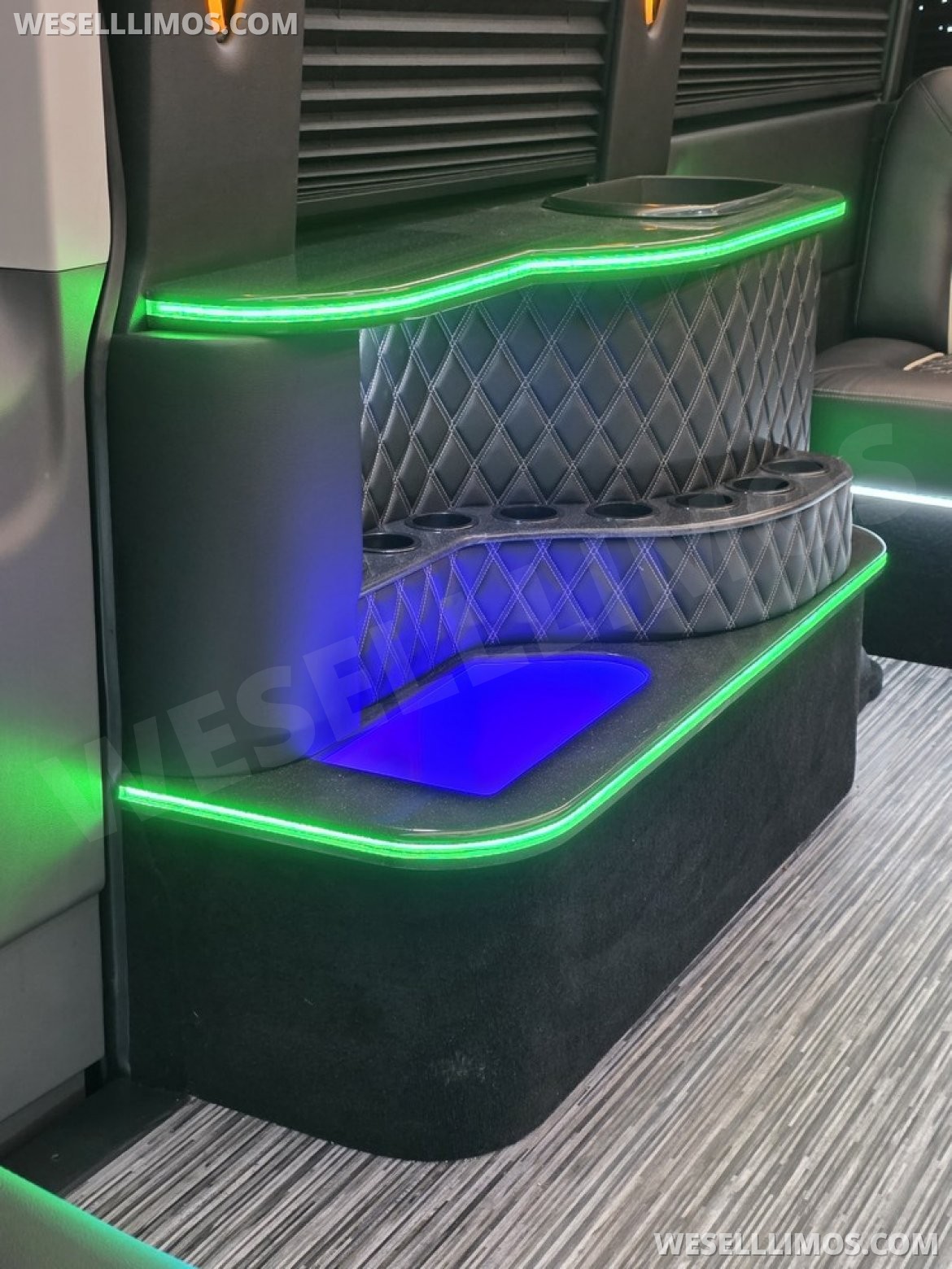 Photo of Limo Bus for sale: 2023 Ford Transit 350 Dual Rear Wheels by Global Motor Coach