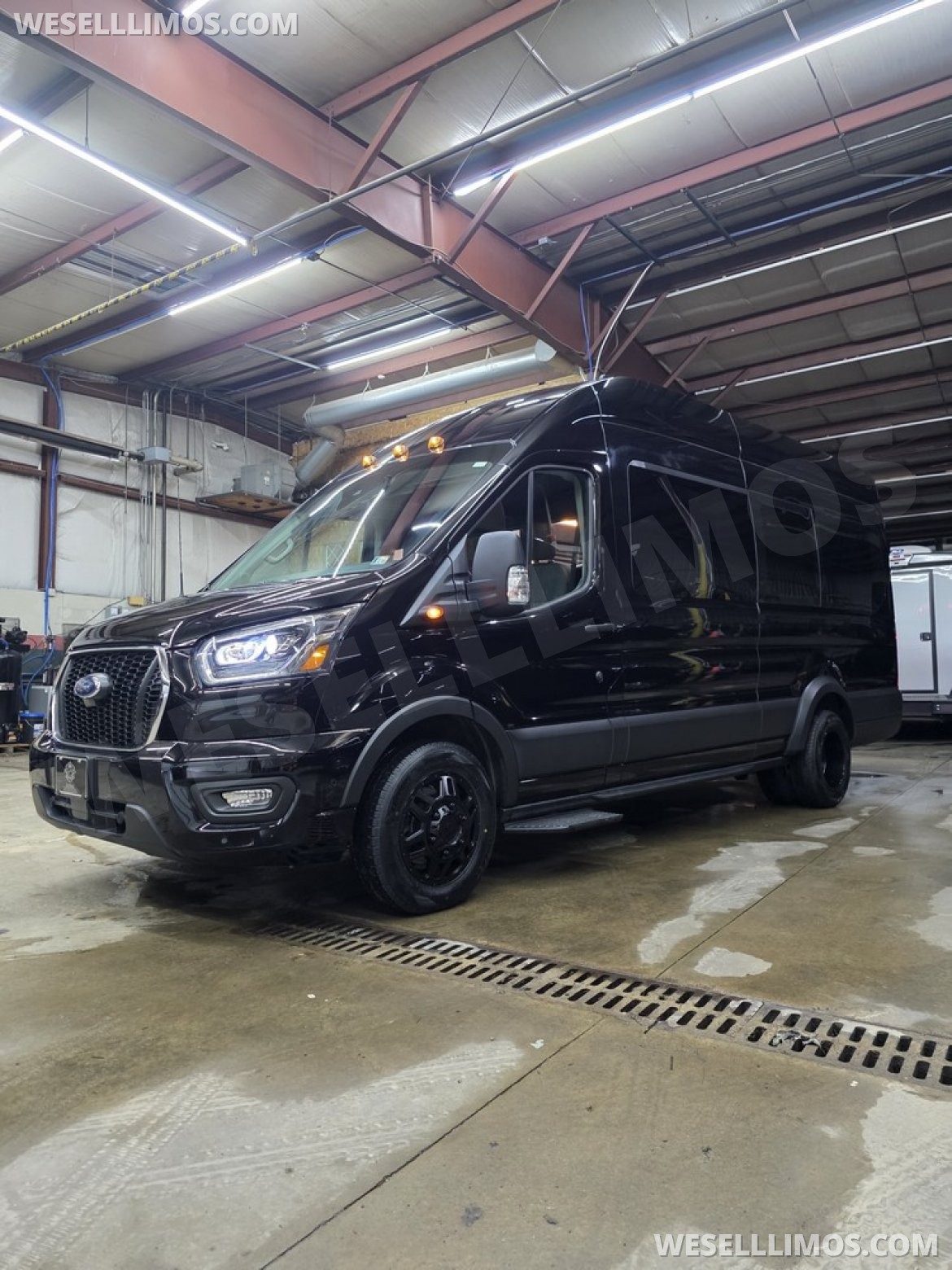 Photo of Limo Bus for sale: 2023 Ford Transit 350 Dual Rear Wheels by Global Motor Coach