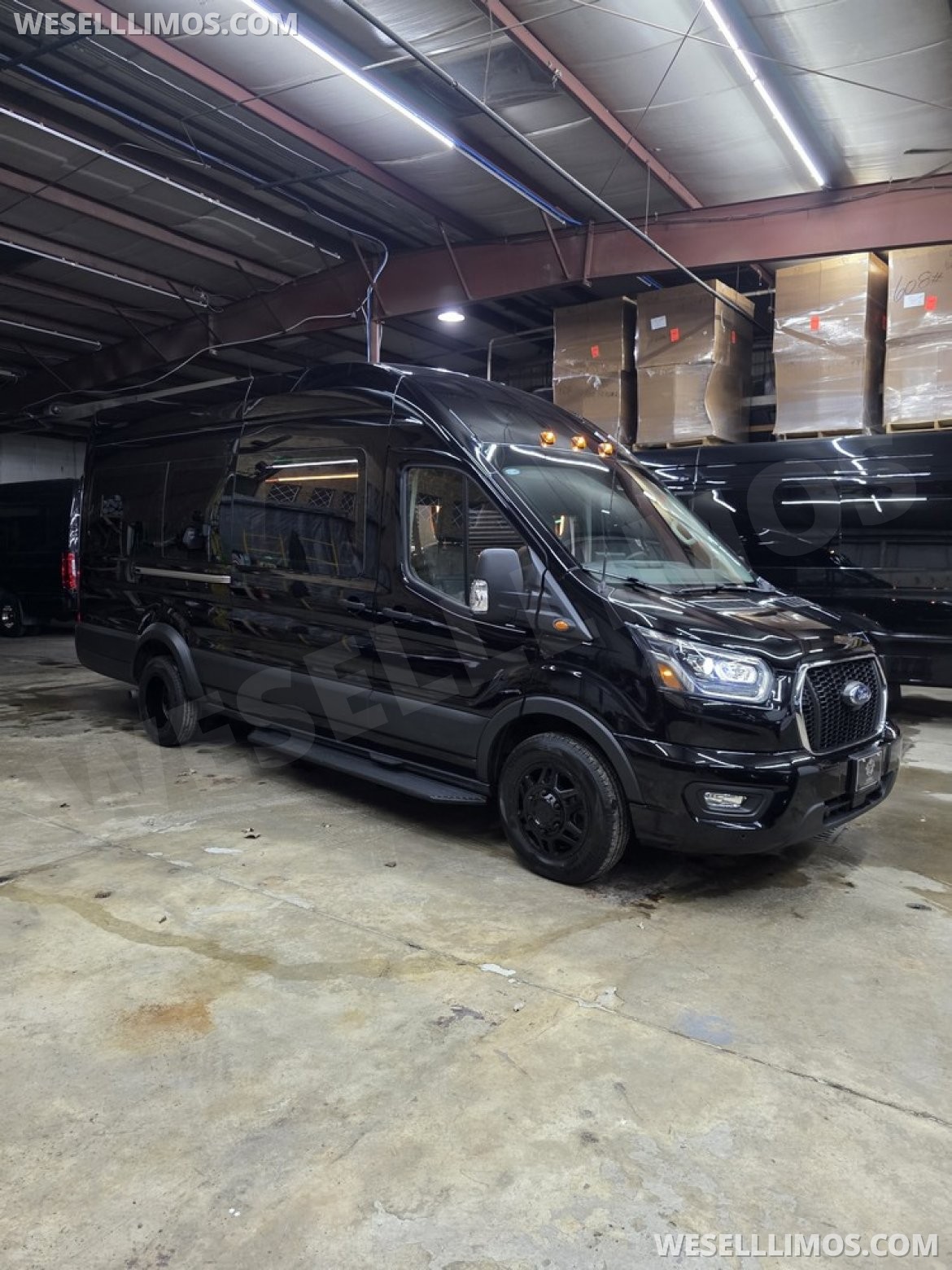 Photo of Limo Bus for sale: 2023 Ford Transit 350 Dual Rear Wheels by Global Motor Coach