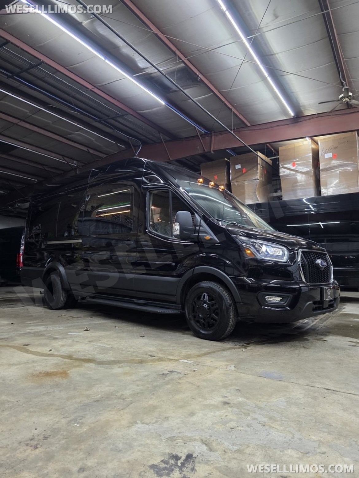 Photo of Limo Bus for sale: 2023 Ford Transit 350 Dual Rear Wheels by Global Motor Coach