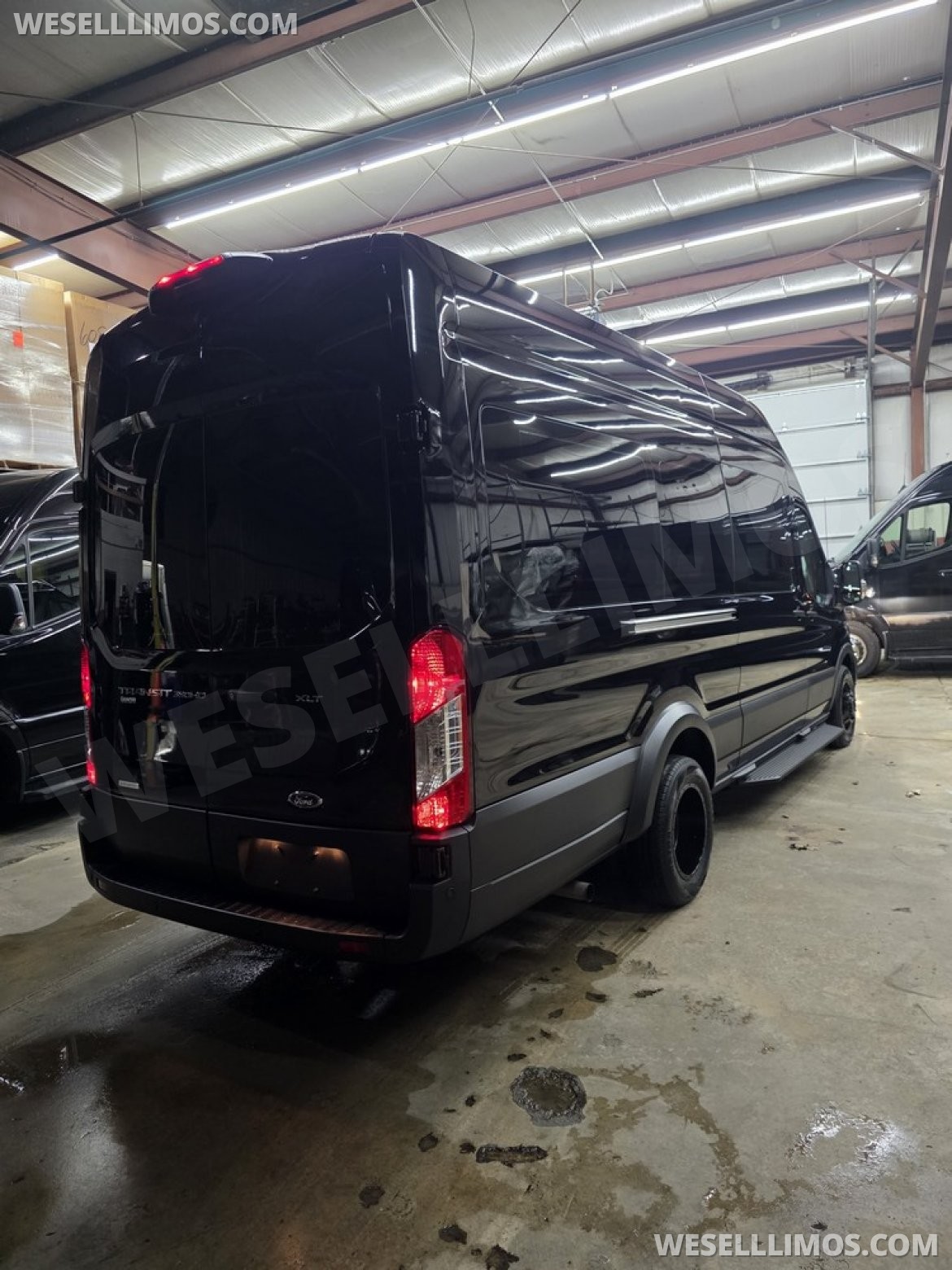 Photo of Limo Bus for sale: 2023 Ford Transit 350 Dual Rear Wheels by Global Motor Coach