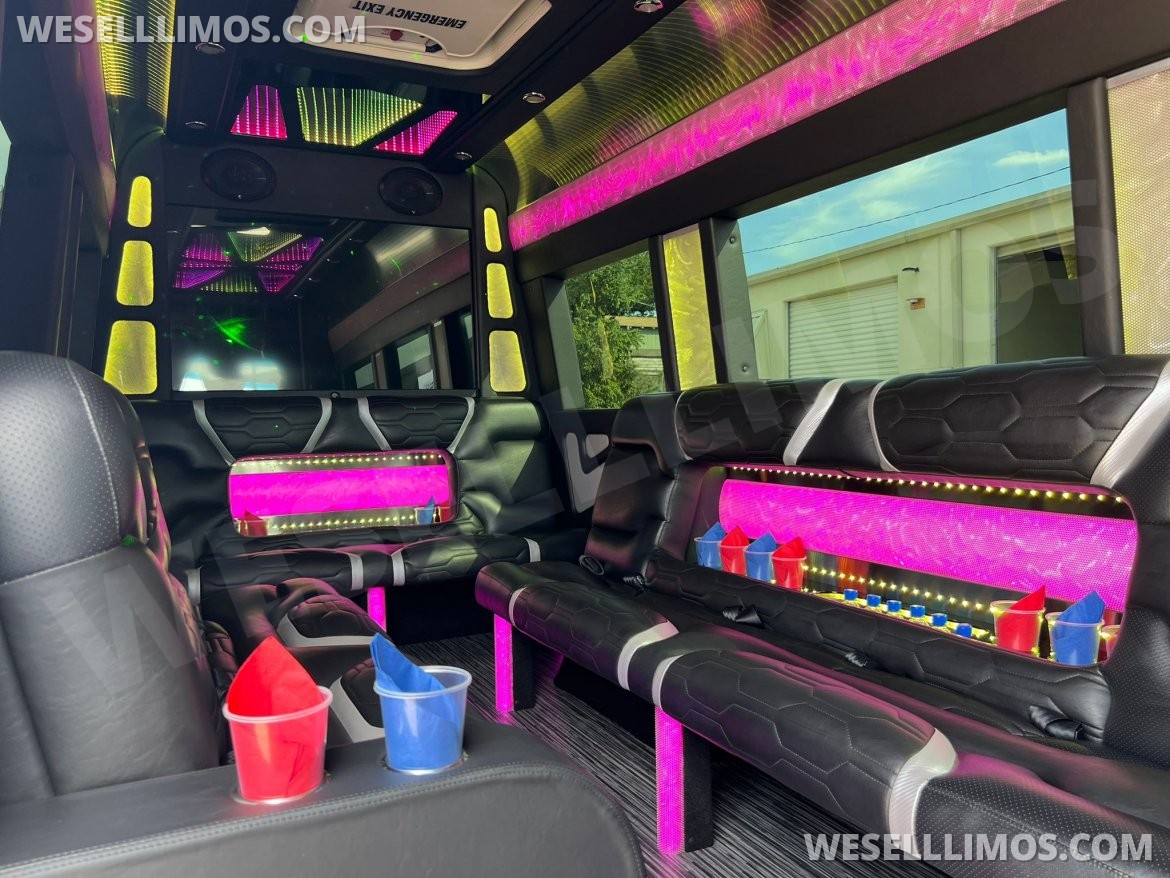 Photo of Limo Bus for sale: 2024 Mercedes-Benz Sprinter 3500  170 WB Extended by Pinnacle