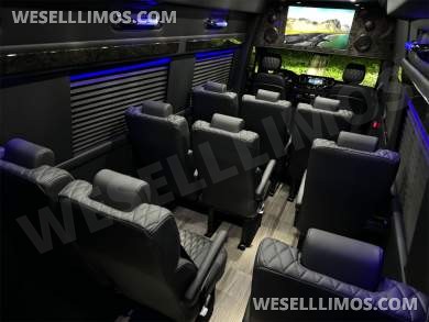 2026 15 Passenger Executive Shuttle Minibus Large Leg Room Auto Elite 3 Story Trunk MB Sprinter - Sprinter for Sale in Elkhart, IN - Photo 11