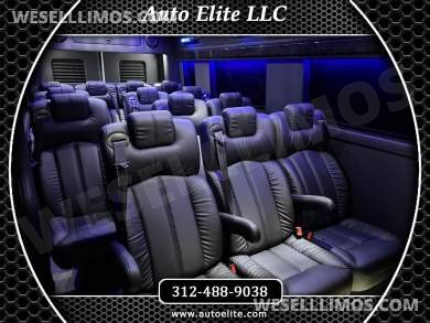 2024 15 Passenger Executive Shuttle 3 Story Trunk Auto Elite Ram ProMaster