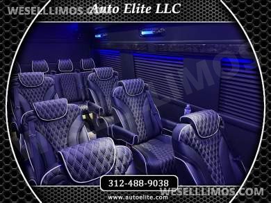 2023 AWD Dreamliner 12 Passenger Auto Elite Mercedes-Benz Sprinter