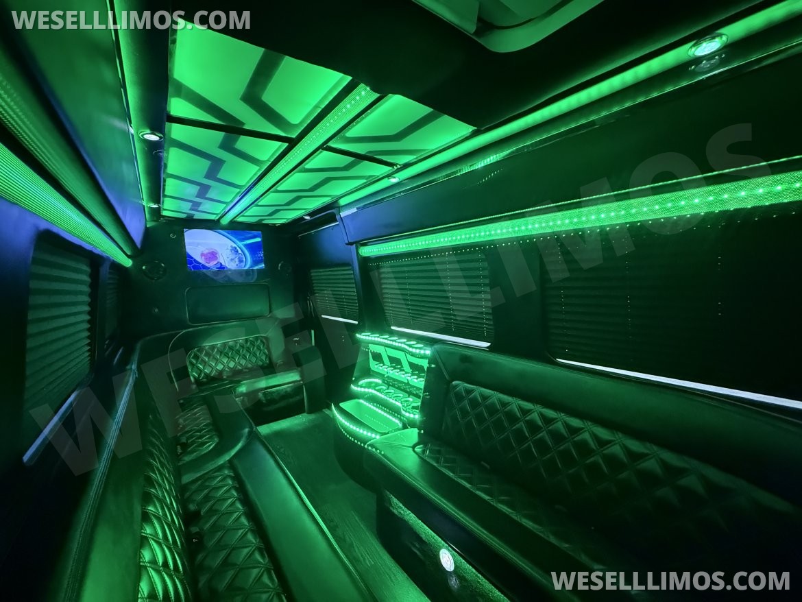 Photo of Sprinter for sale: 2021 Mercedes-Benz 14 Passenger Limo 170" by Limos by Moonlight