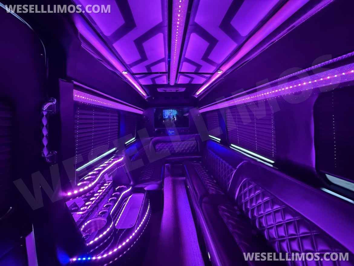 Photo of Sprinter for sale: 2021 Mercedes-Benz 14 Passenger Limo 170" by Limos by Moonlight