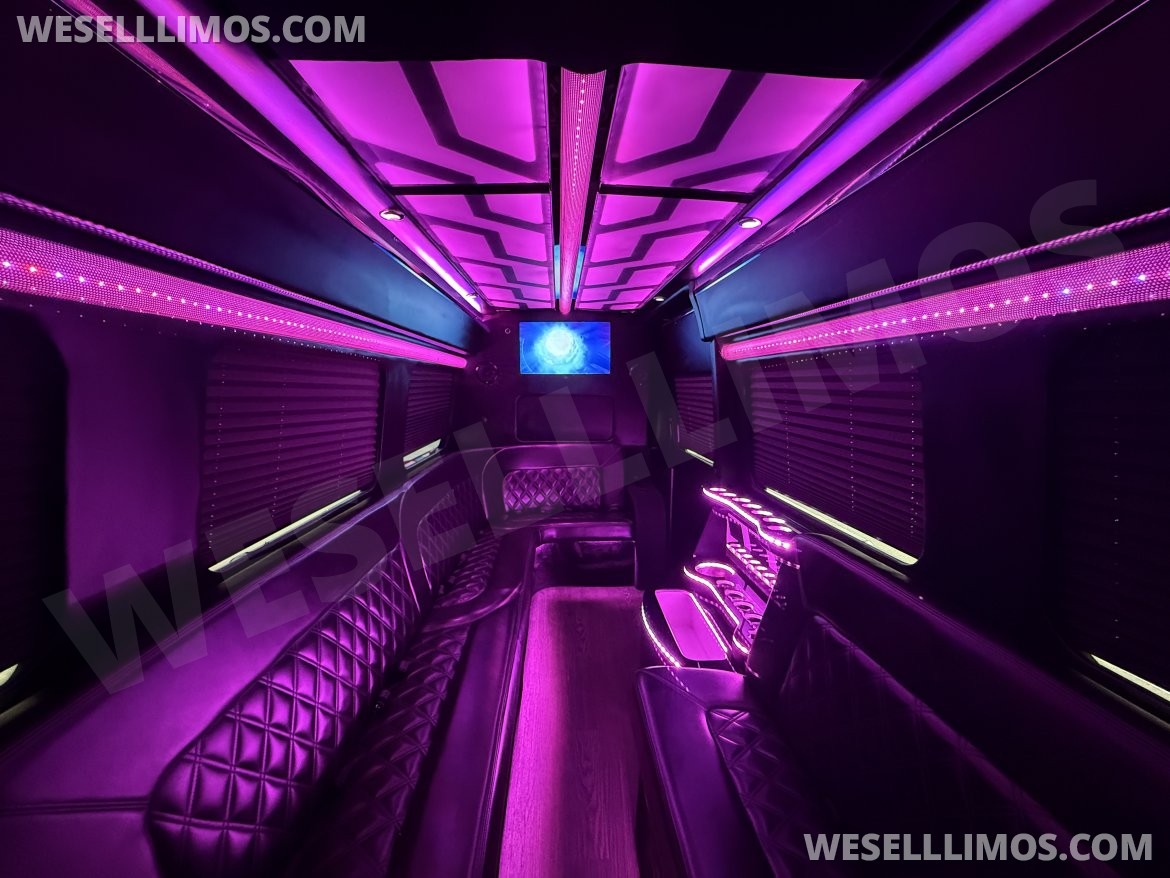 Photo of Sprinter for sale: 2021 Mercedes-Benz 14 Passenger Limo 170" by Limos by Moonlight