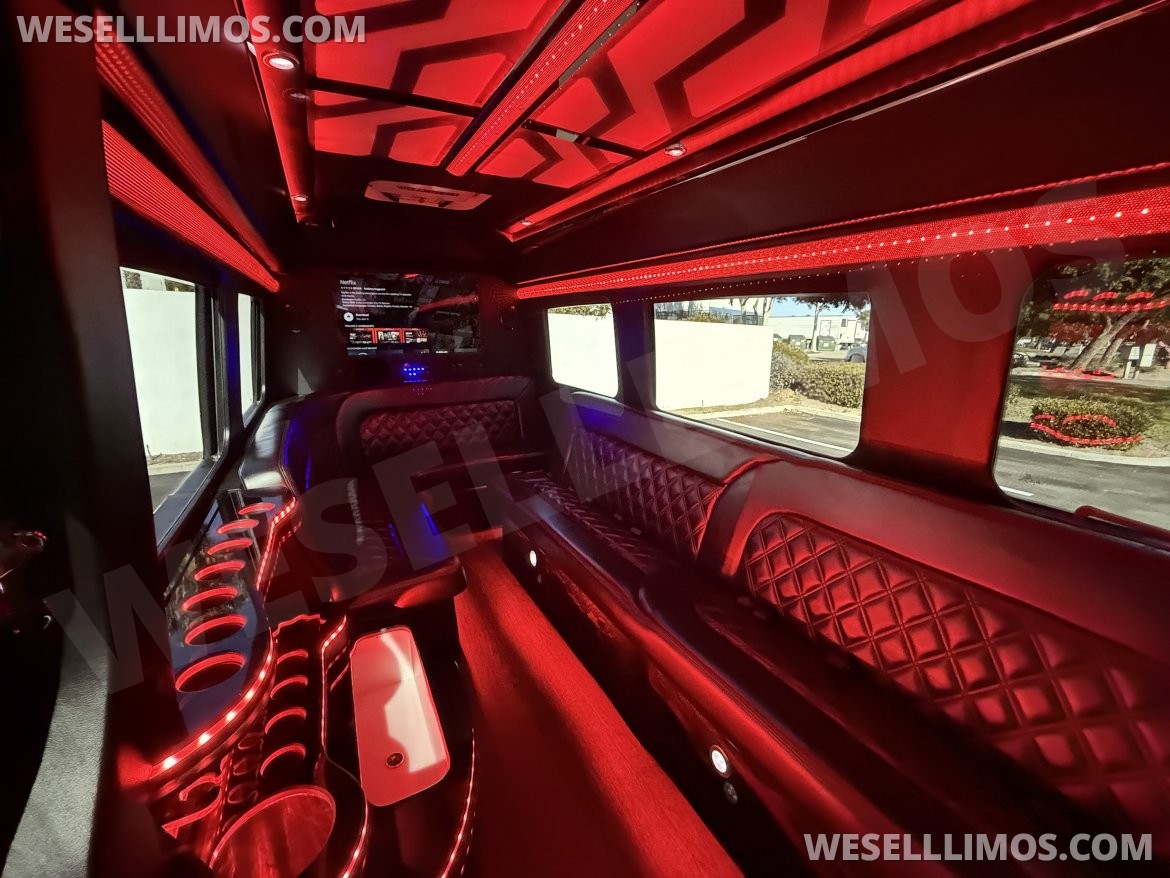 Photo of Sprinter for sale: 2021 Mercedes-Benz 14 Passenger Limo 170" by Limos by Moonlight