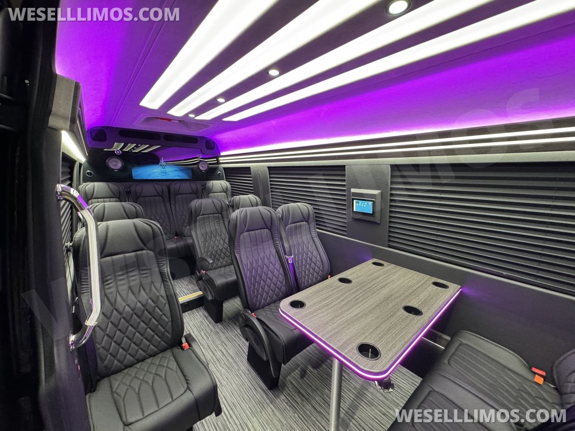 Photo of Sprinter for sale: 2026 Mercedes-Benz 14px Executive Shuttle 170" by First Class Customs, Inc.