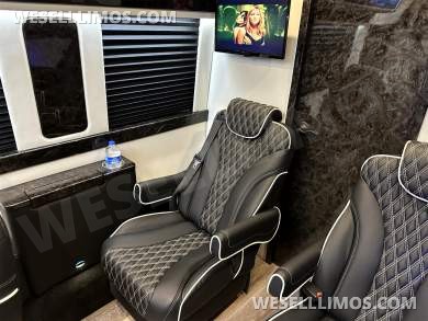 2026 Road Jet Limousine 9 Passenger with Removable Bathroom Auto Elite Mercedes-Benz Sprinter - Sprinter for Sale in Elkhart, IN - Photo 33