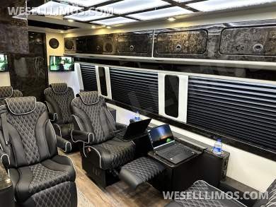 2026 Road Jet Limousine 9 Passenger with Removable Bathroom Auto Elite Mercedes-Benz Sprinter - Sprinter for Sale in Elkhart, IN - Photo 47