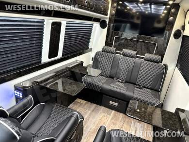 2026 Road Jet Limousine 9 Passenger with Removable Bathroom Auto Elite Mercedes-Benz Sprinter - Sprinter for Sale in Elkhart, IN - Photo 52