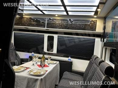 2026 Road Jet Limousine 9 Passenger with Removable Bathroom Auto Elite Mercedes-Benz Sprinter - Sprinter for Sale in Elkhart, IN - Photo 56