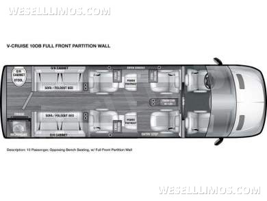 2026 OGV Luxury Coach OGV Luxury Coach V-Cruise 10OB Full Wall Partition Sprinter - Sprinter for Sale in Baton Rouge, LA - Photo 28