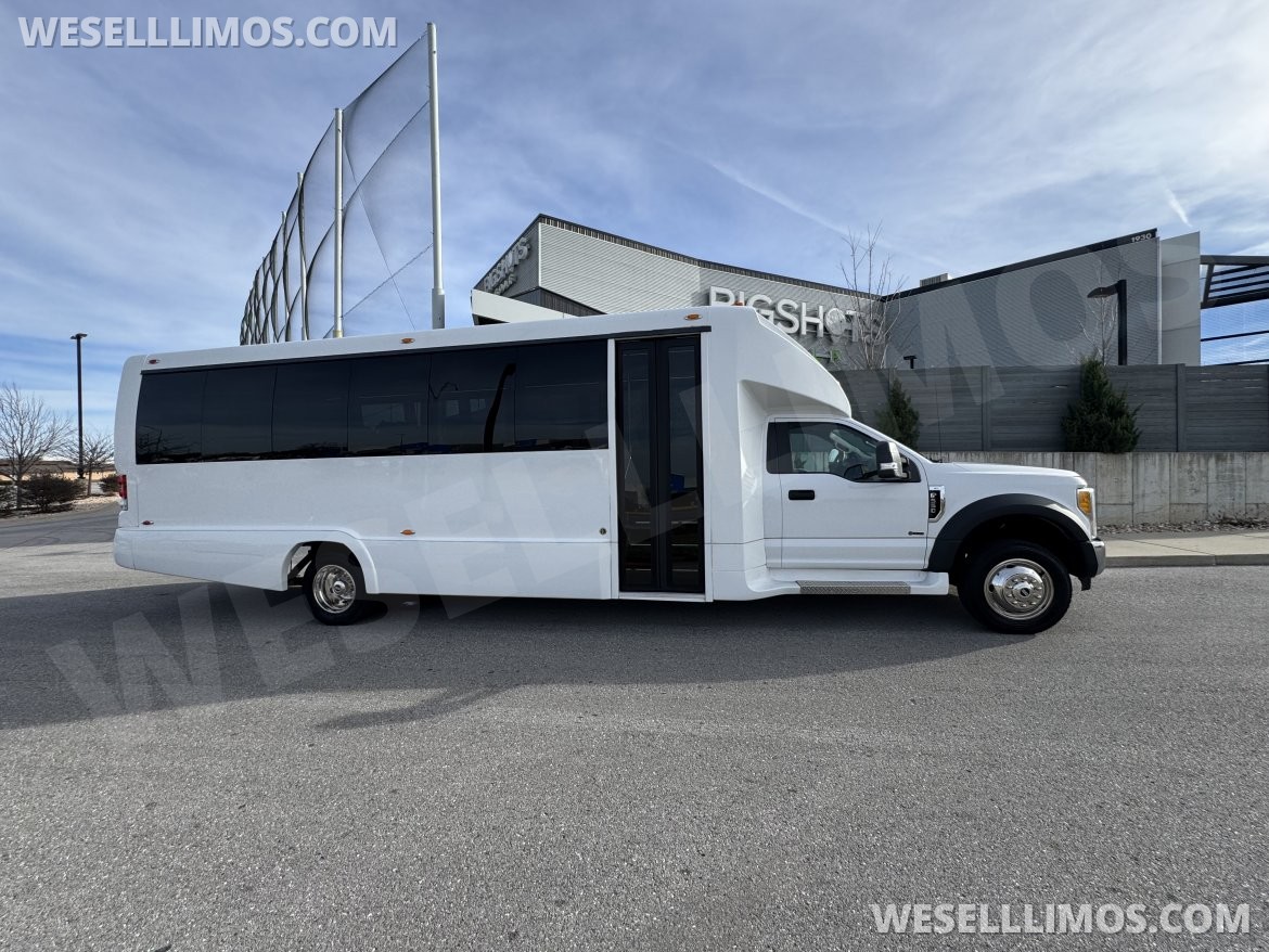 Photo of Shuttle Bus for sale: 2017 Ford F-550 27px Luxury Shutte 38" by Executive Coach Builders