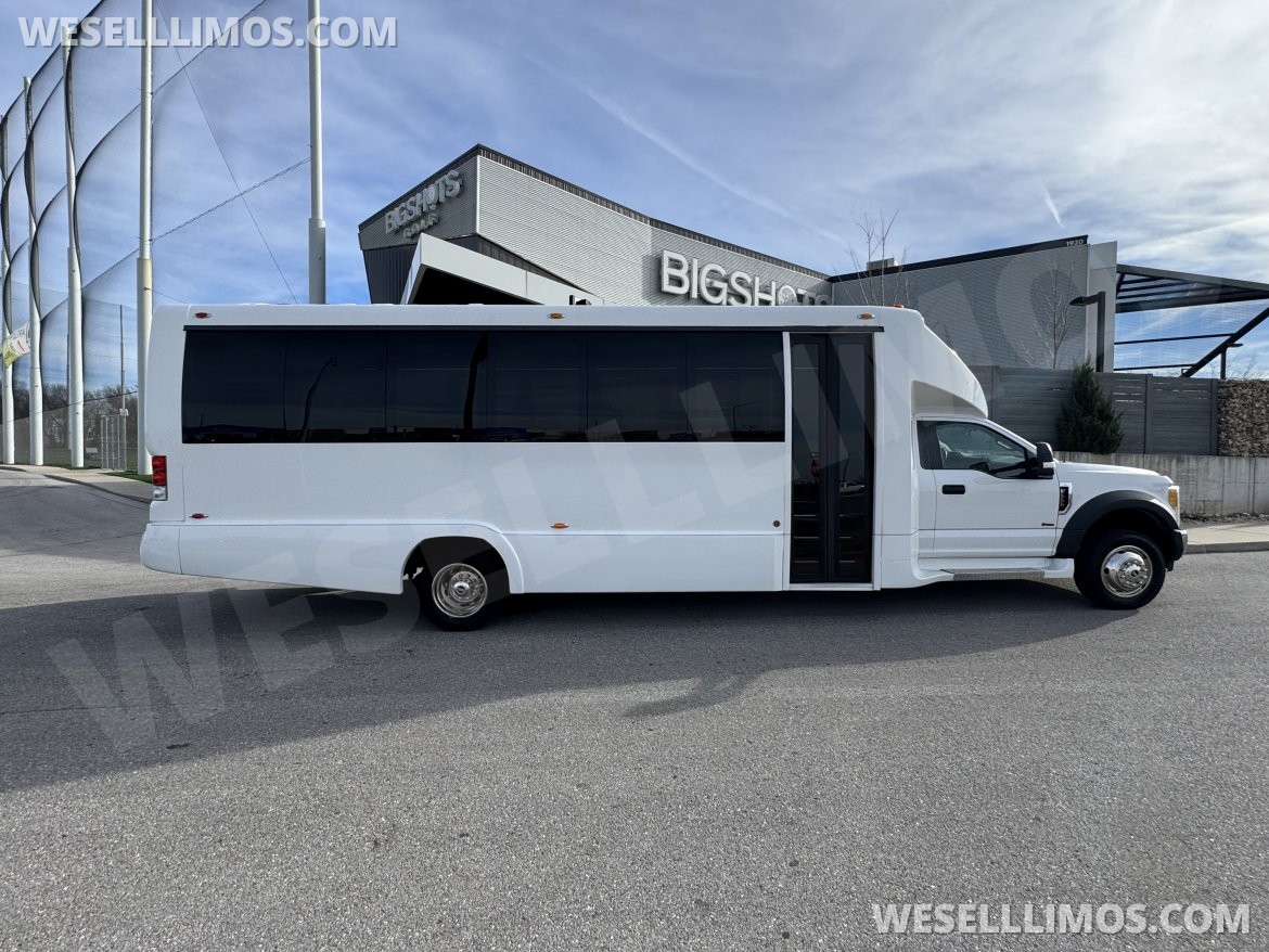 Photo of Shuttle Bus for sale: 2017 Ford F-550 27px Luxury Shutte 38" by Executive Coach Builders