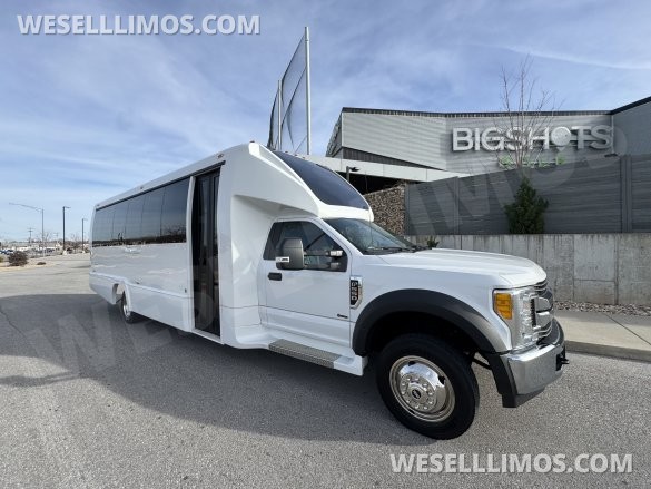 2017 Ford F-550 27px Luxury Shutte Shuttle Bus for Sale in Springfield, MO - Main Photo