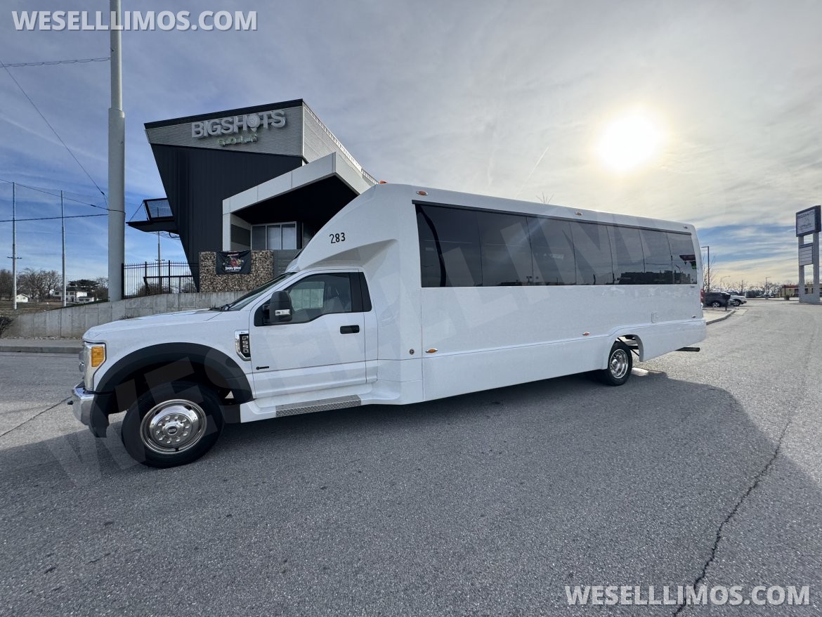 Photo of Shuttle Bus for sale: 2017 Ford F-550 27px Luxury Shutte 38" by Executive Coach Builders