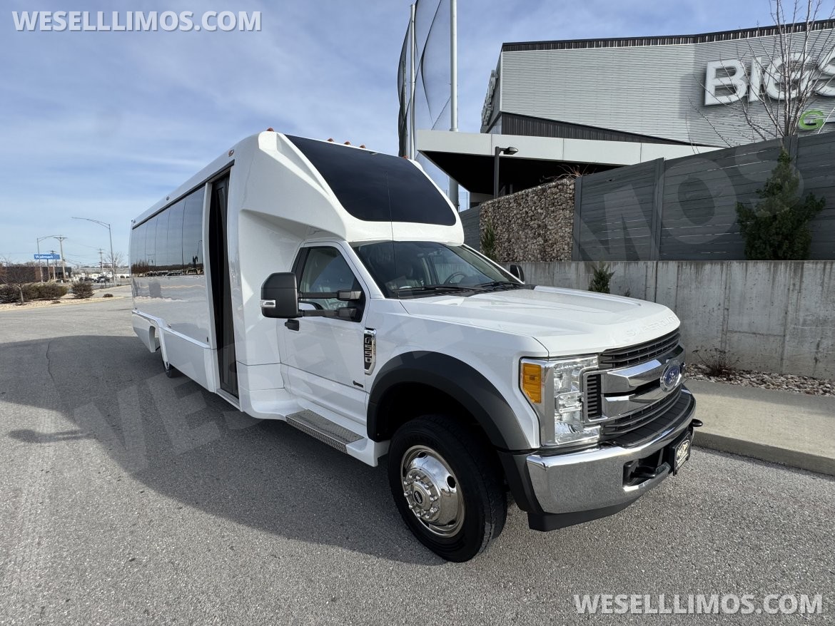 Photo of Shuttle Bus for sale: 2017 Ford F-550 27px Luxury Shutte 38" by Executive Coach Builders
