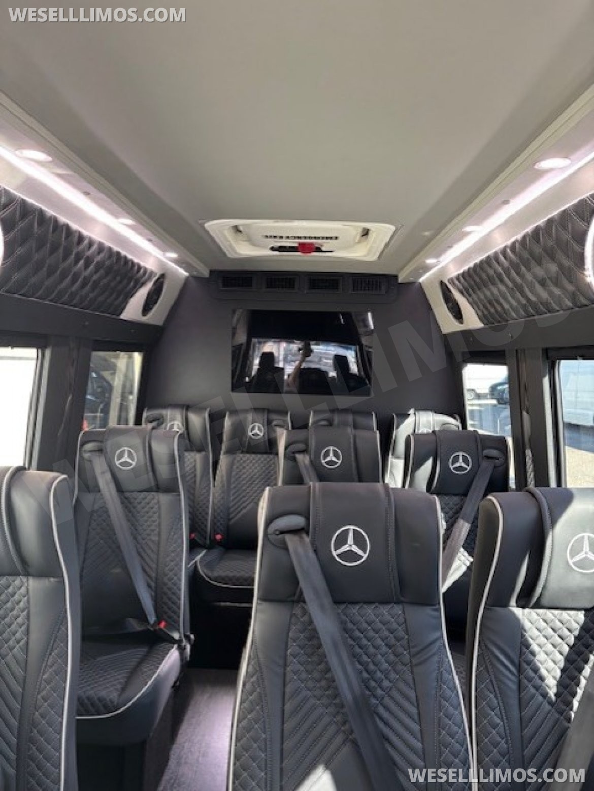 Executive Shuttle for sale: 2025 Mercedes-Benz 3500 LWB HI TOP EXT by Westwind Coachworks